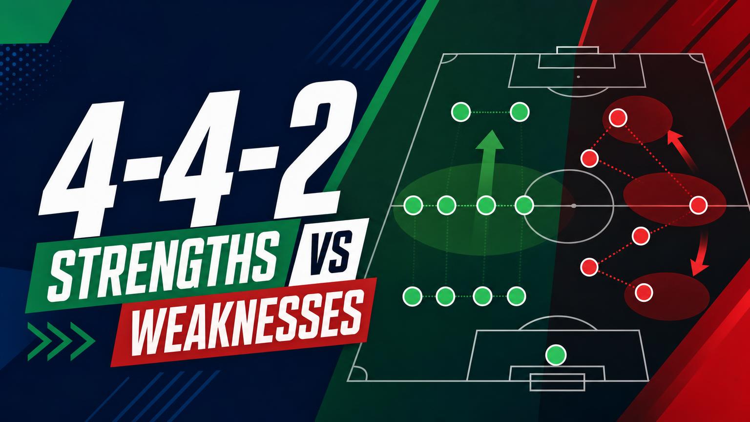 4-4-2 Strengths and Weaknesses Against Modern Systems