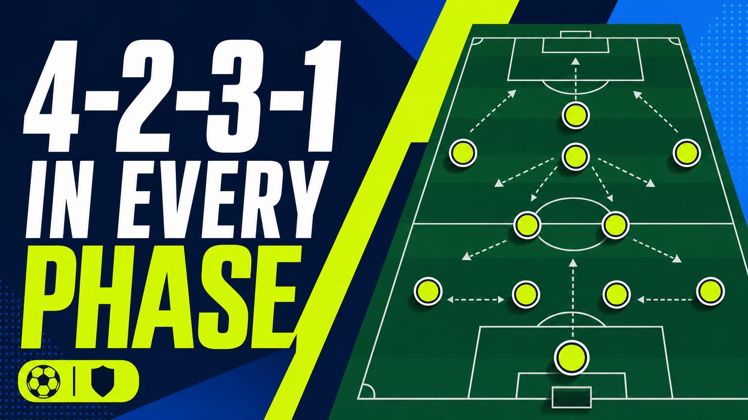 How Does 4-2-3-1 Work in Each Phase?