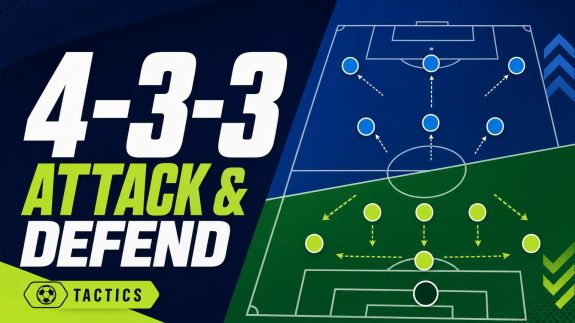 How Does 4-3-3 Work in and Out of Possession?