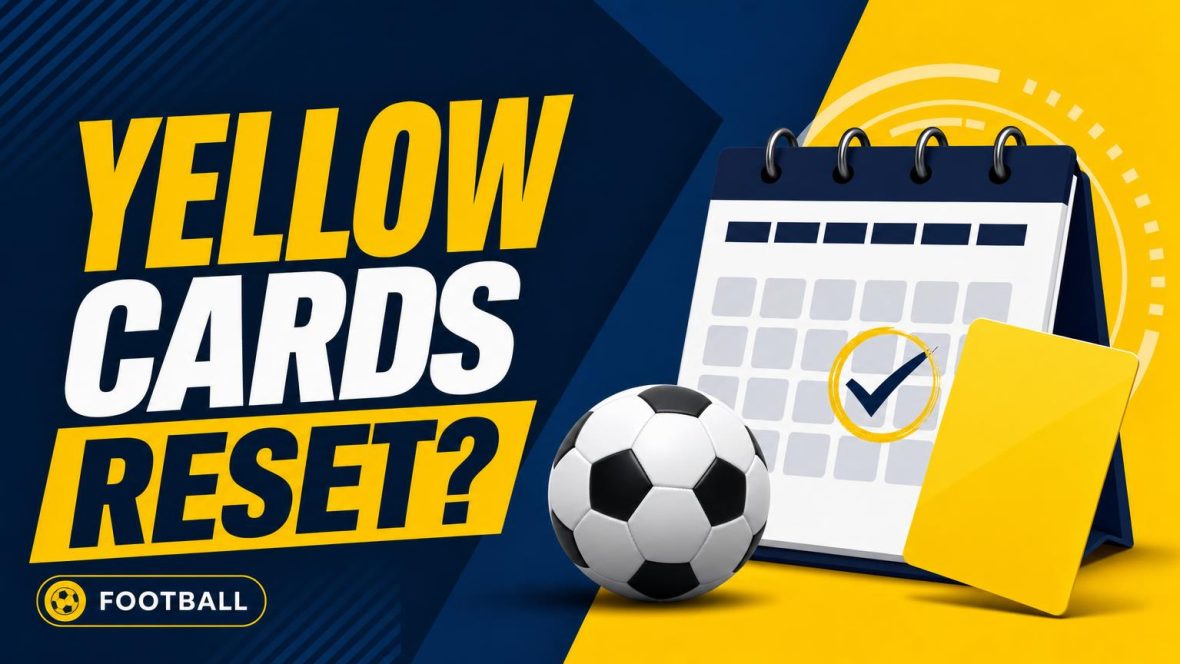 When Do Yellow Cards Reset During a Football Season?