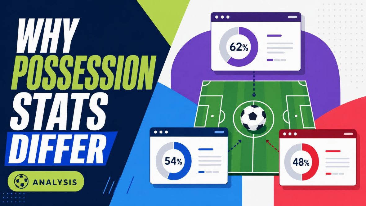 Why Possession Stats Differ Across Football Websites