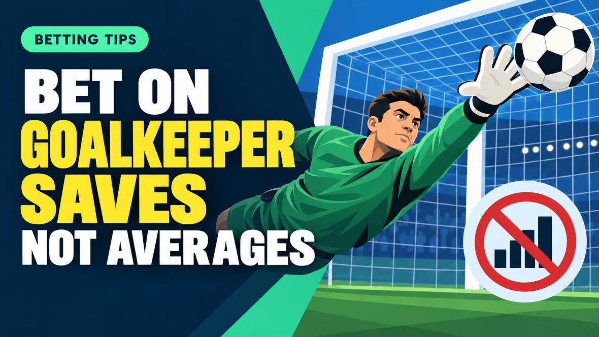 How to Bet on Goalkeeper Saves Without Chasing Averages