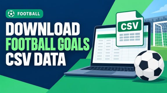 Where to Download Football Goals CSV Data for Analysis