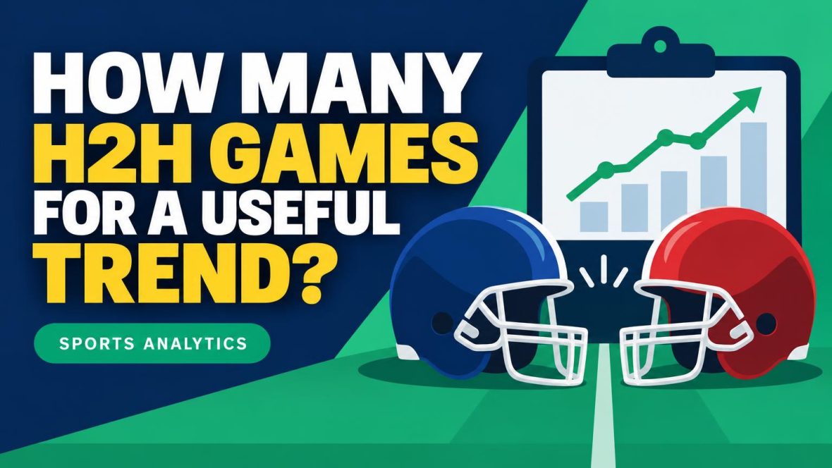 How Many H2H Games Are Needed Before a Trend Is Useful?